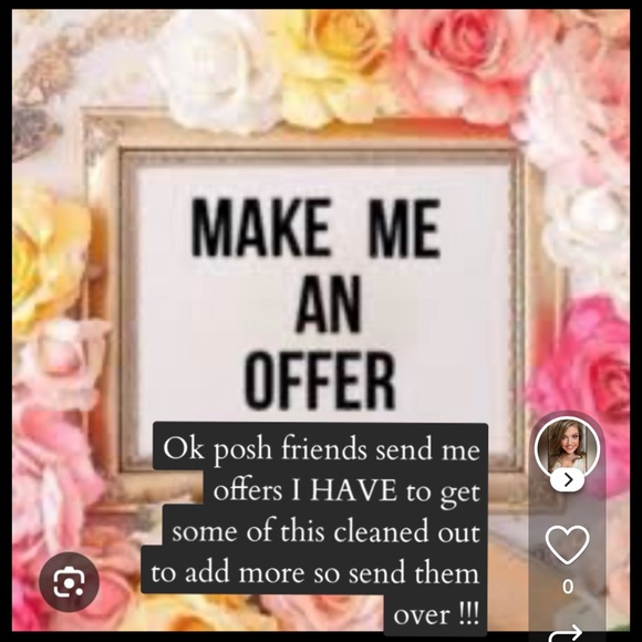 Other - Floral Frame with Inspirational Quote